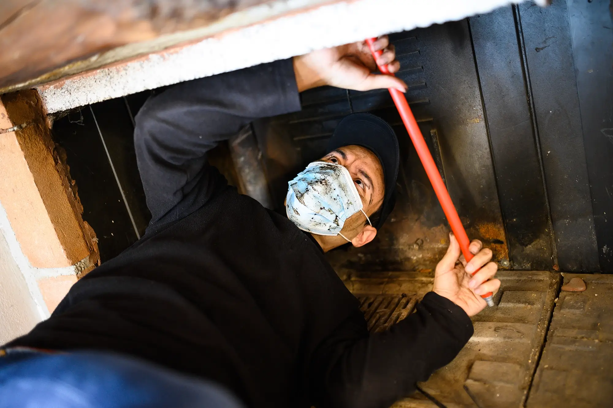 Header image featuring Portland's premier chimney sweep service provider