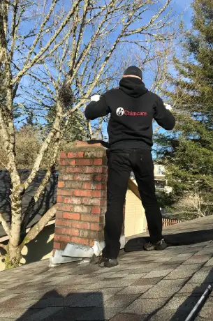 Dedicated chimney sweep Portland crew ready for quality chimney maintenance.